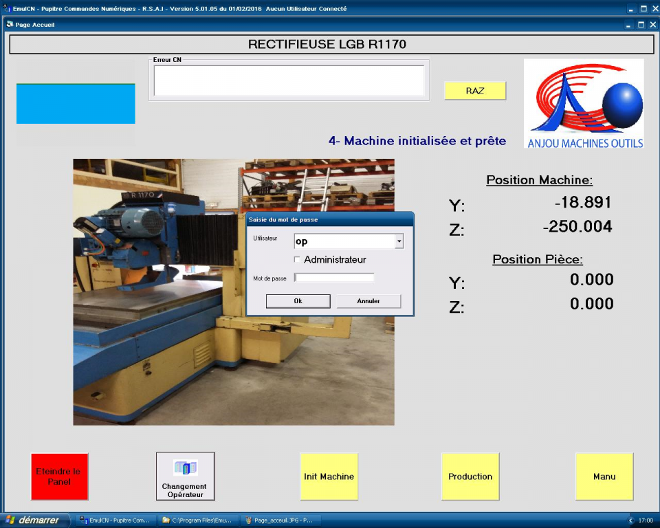machine outil retrofit
