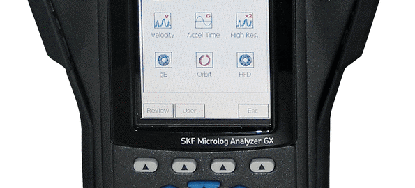 Analyseur vibrations pour machines outils